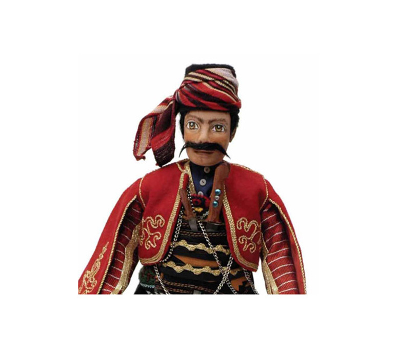 FOLKLORİK YAPMA BEBEK 35 CM » Geleneksel El Sanatları