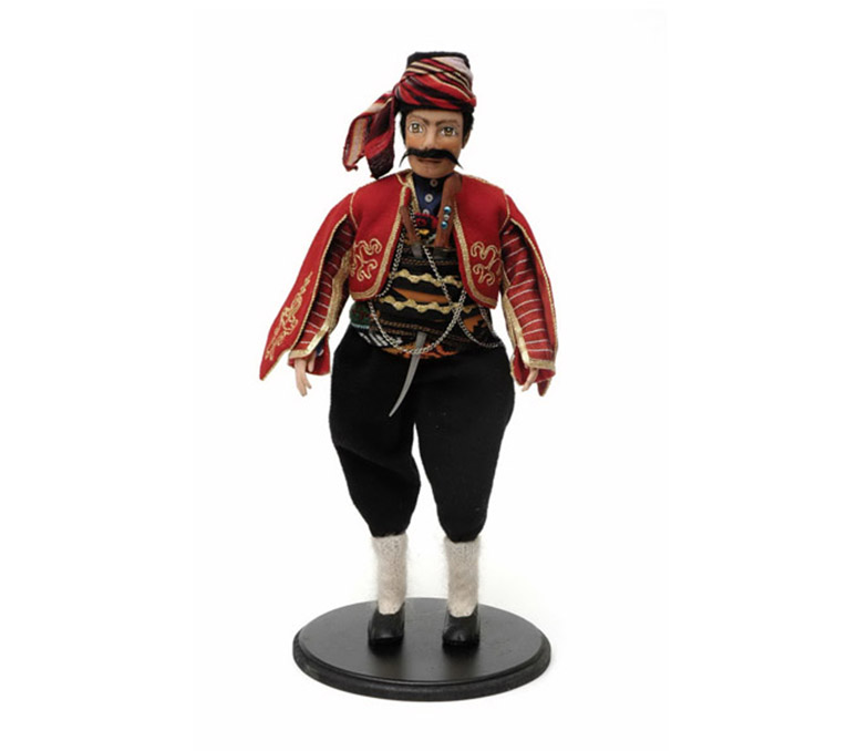 FOLKLORİK YAPMA BEBEK 35 CM » Geleneksel El Sanatları