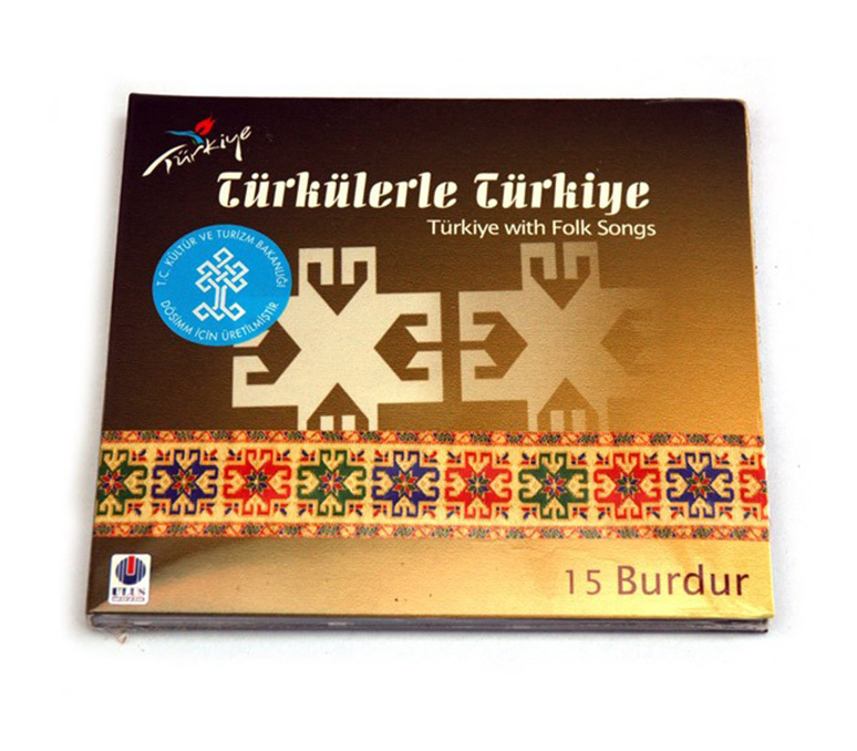 BURDUR - TÜRKÜLERLE TÜRKİYE 81 İL CD