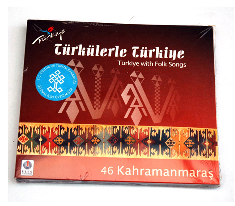 KAHRAMANMARAŞ - TÜRKÜLERLE TÜRKİYE 81 İL  CD