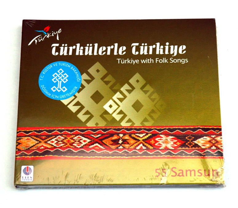 SAMSUN - TÜRKÜLERLE TÜRKİYE 81 İL CD