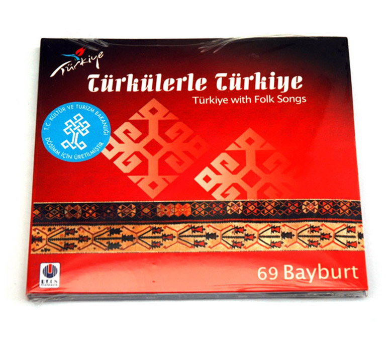 BAYBURT - TÜRKÜLERLE TÜRKİYE 81 İL CD