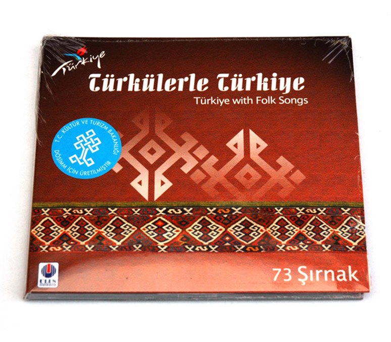 ŞIRNAK - TÜRKÜLERLE TÜRKİYE 81 İL CD