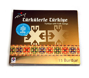 BURDUR - TÜRKÜLERLE TÜRKİYE 81 İL CD
