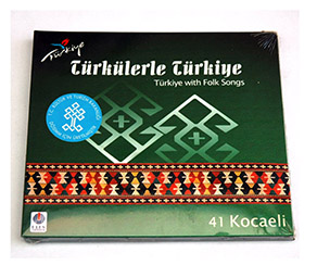 KOCAELİ - TÜRKÜLERLE TÜRKİYE 81 İL  CD